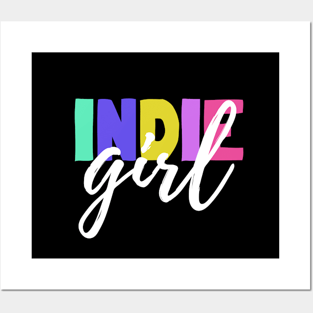 INDIE girl Wall Art by NightField